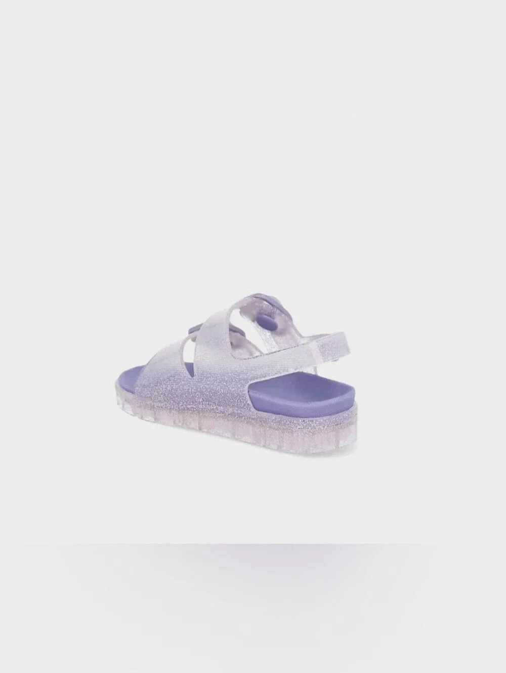 Wonder Nation Girls Two Buckle Jelly Sandals